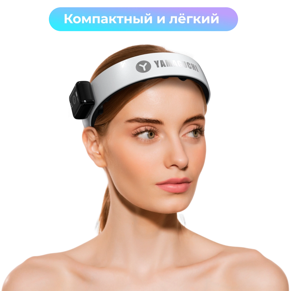 Компактный и легкий массажный ободок YAMAGUCHI Headband